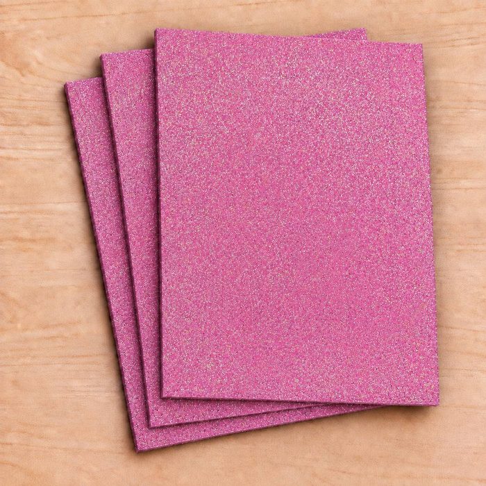 Foami Carta Escarchado X Und