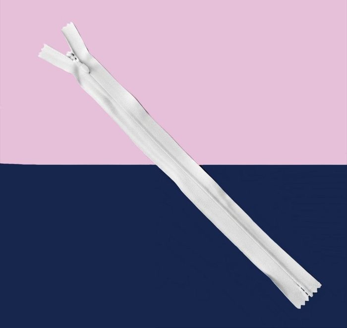 Cierre Invisible 60cm Blanco
