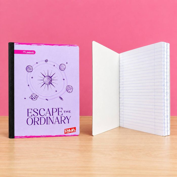 Cuaderno Doble Linea Fama