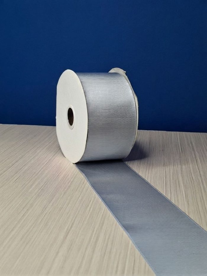 Cinta Gros #22 Gris Perla Rollo 23mts