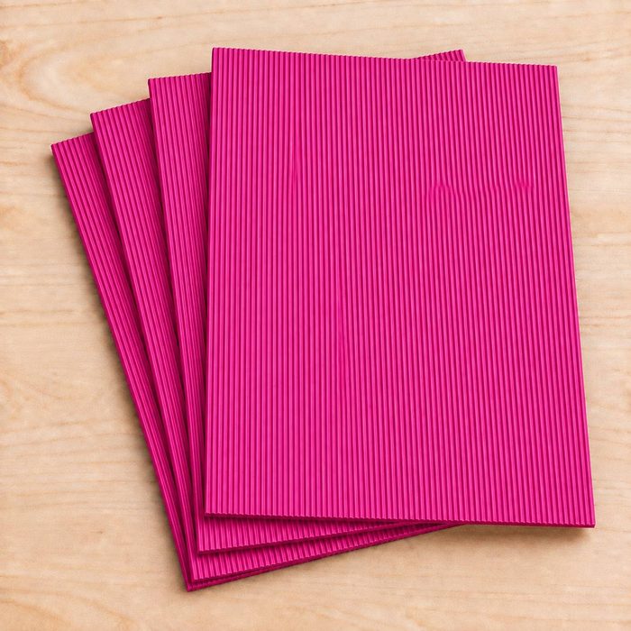 Foami Texturizado Fucsia - Rayas