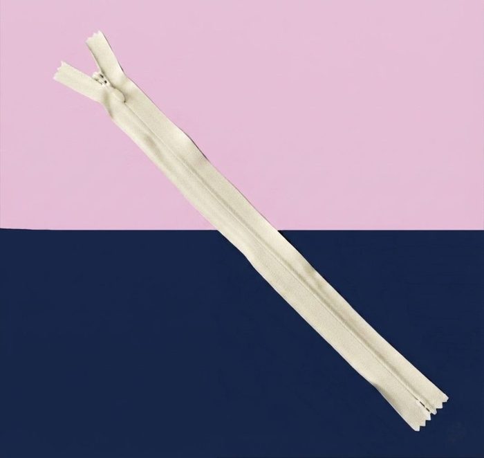 Cierre Invisible 60cm Crema