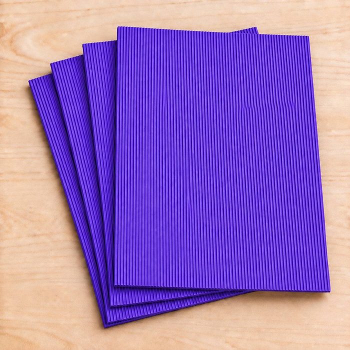 Foami Texturizado Morado - Rayas