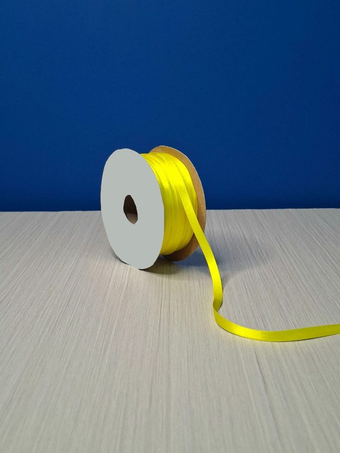 Cinta Raso #1 Amarillo Sol 3-1245938rollo 92mts