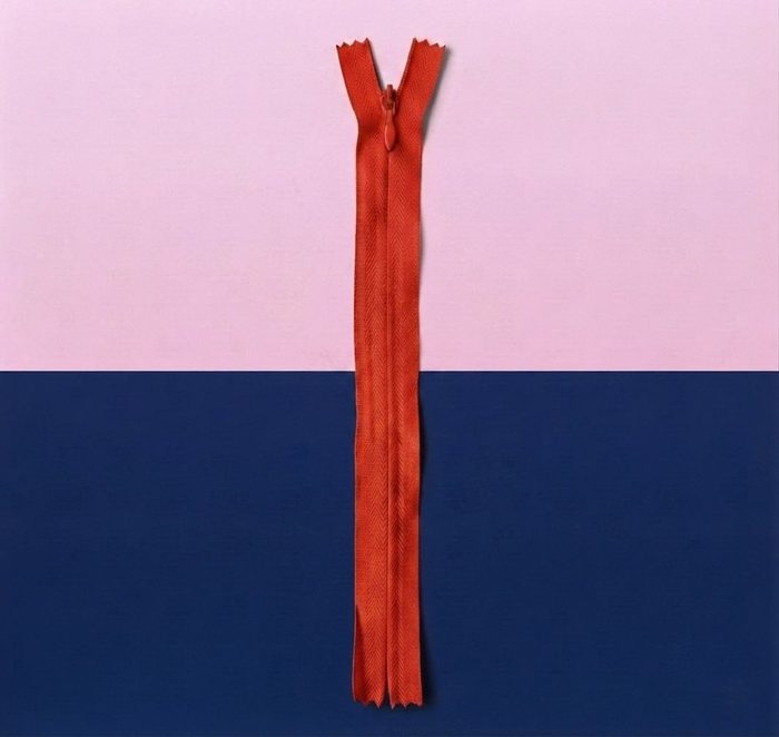 Cierre Invisible 40cm Rojo