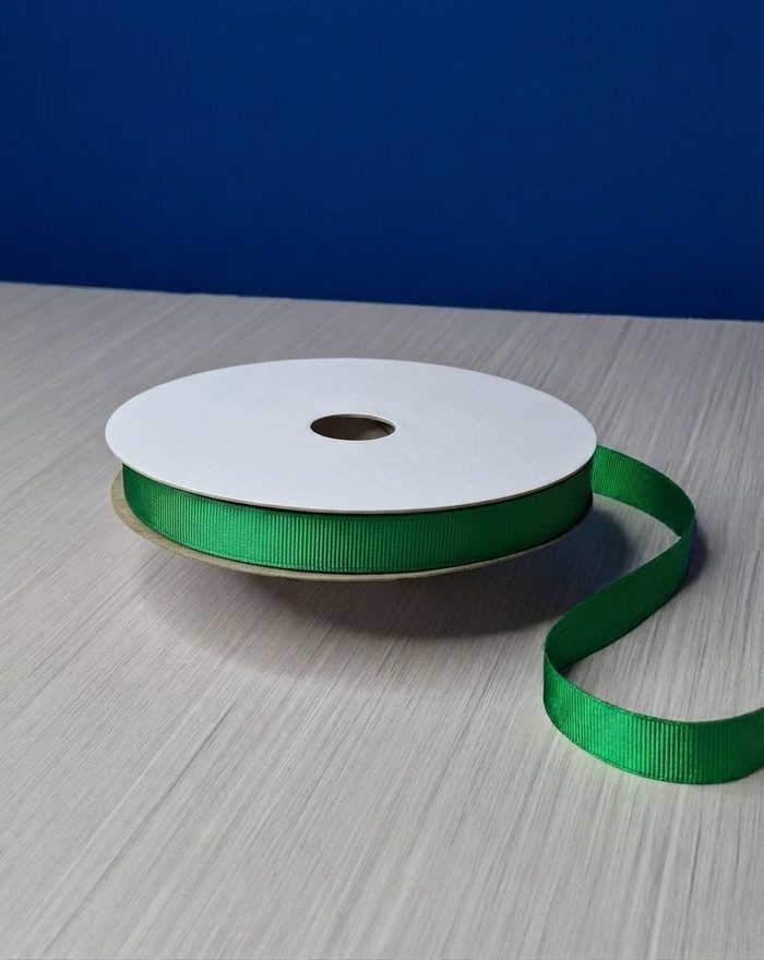 Cinta Gros #3 Verde Esmeralda 041 Rollo 46mts