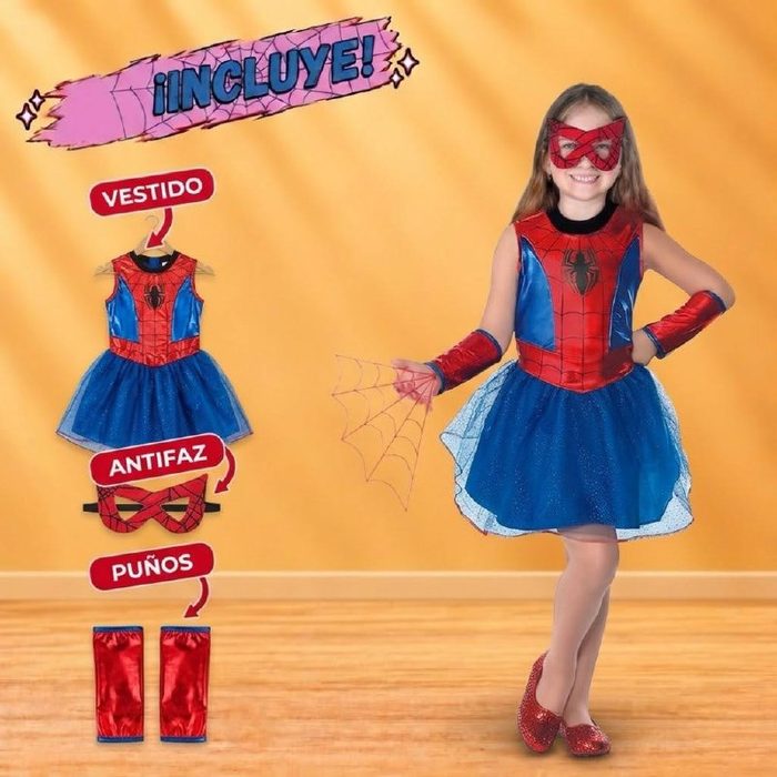 Disfraz Aracnida Fashion -Talla 4
