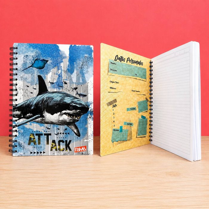 Libreta 6 Materias Fama