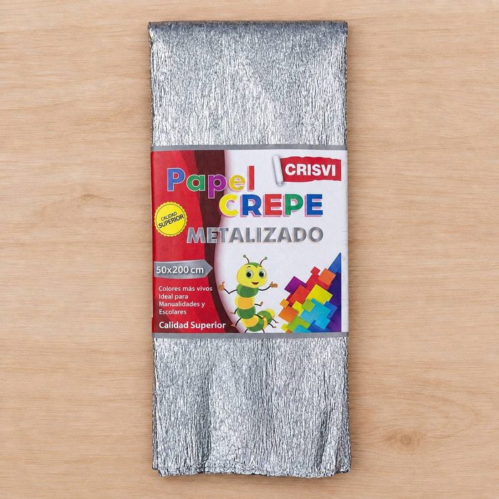 Papel Crepe Metalizado X Und