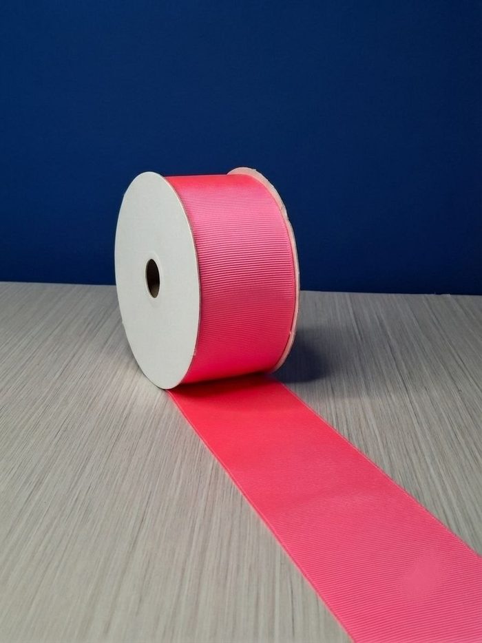 Cinta Gros #22 Rosado Fluorescente 069 Rollo 23mts
