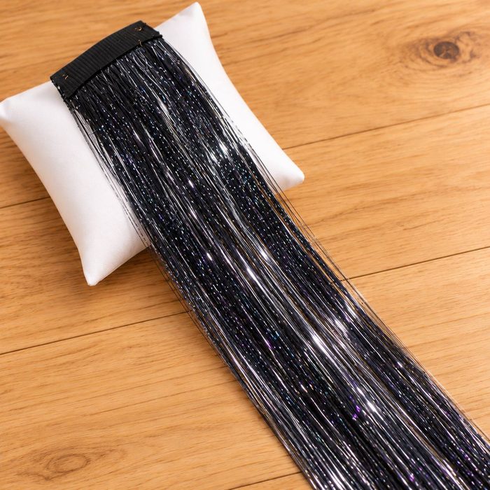 Extensiones para el Cabello - Negro Holografico