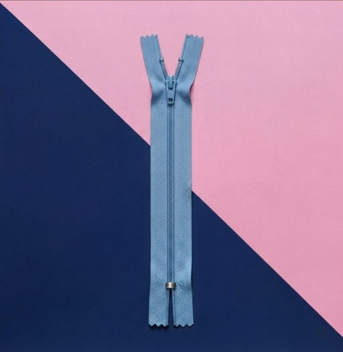 Cierre Plastico 20cm Cielo