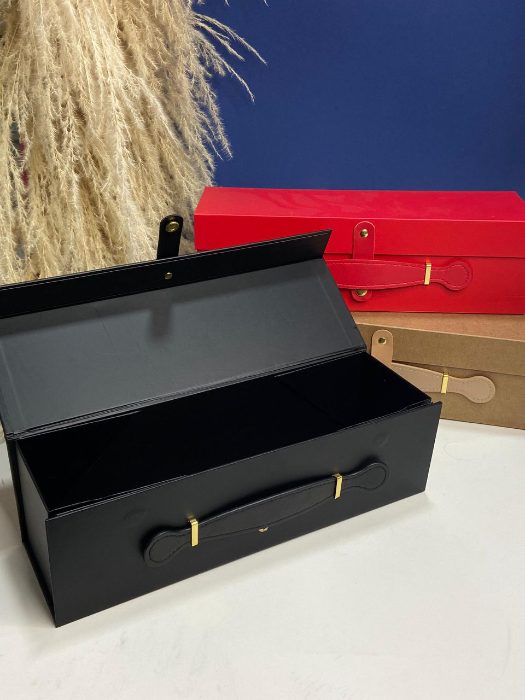 Caja Rectangular Con Broche  (33.5x10.2x10.1cm)