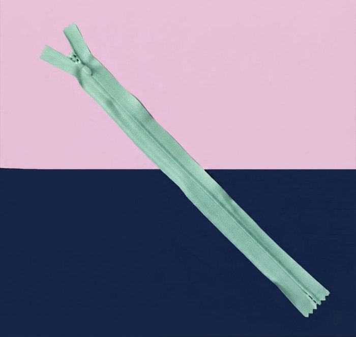 Cierre Invisible 60cm Verde Manzana