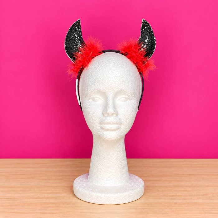 Cintillo de Diablito Escarchado con Marabu