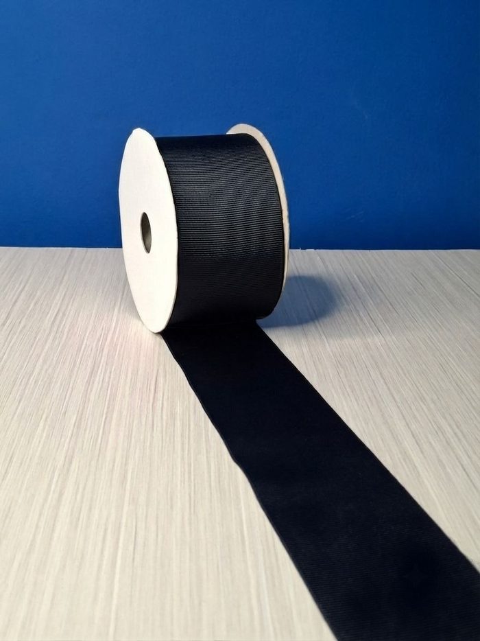 Cinta Gros #22 Negro 070 Rollo 23mts