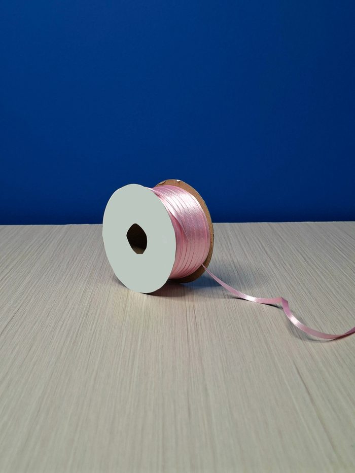 Cinta Raso #0 Rosado 031 Rollo 92mts