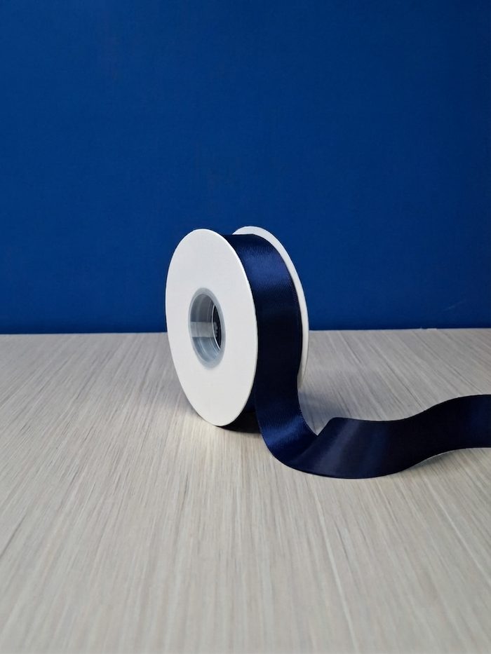 Cinta Raso Ls #5 - Azul Marino 370 (23mts)
