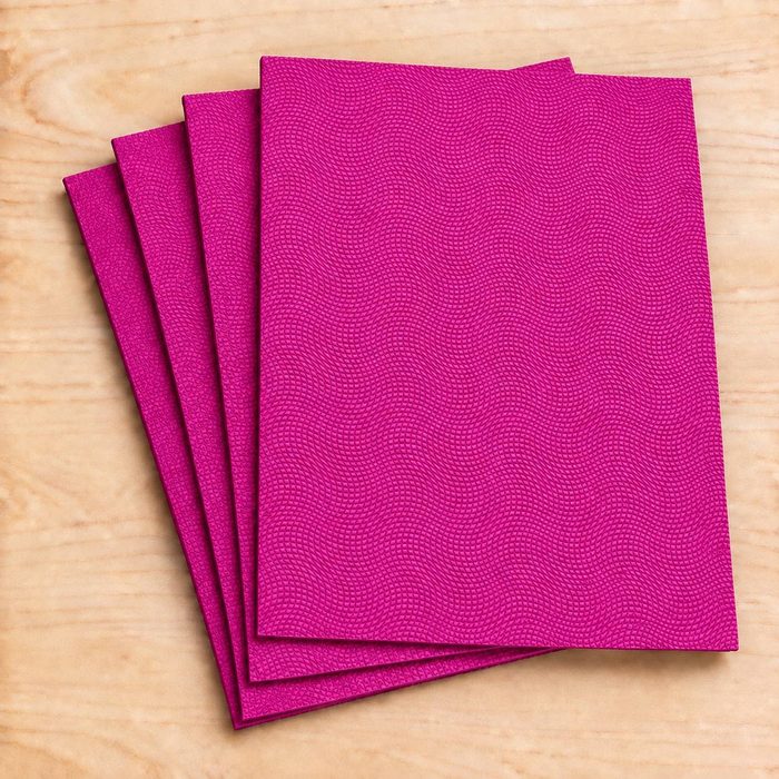 Foami Texturizado Fucsia - Serpiente