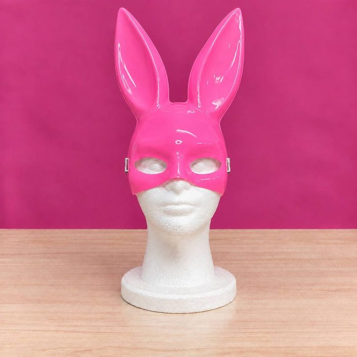 Antifaz Conejo Playboy - Rosado
