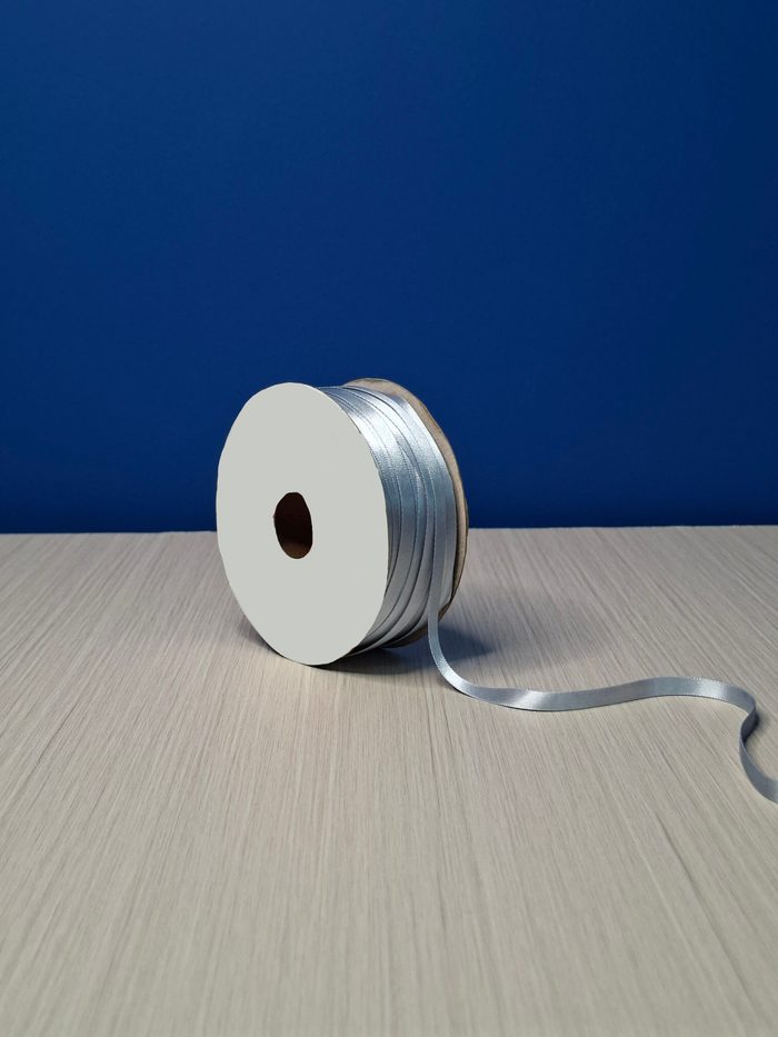 Cinta Raso #1 Gris Perla 060 Rollo 92mts