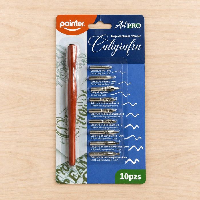 Set De Plumas De Caligrafía 10pcs - Pointer