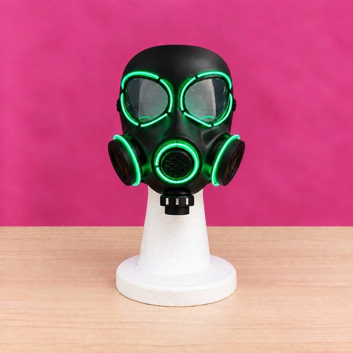 Mascara de Gas Led Verde