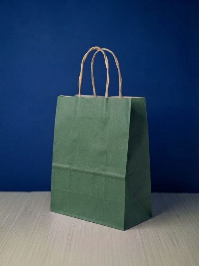Bolsa Kraft Mediana - Verde