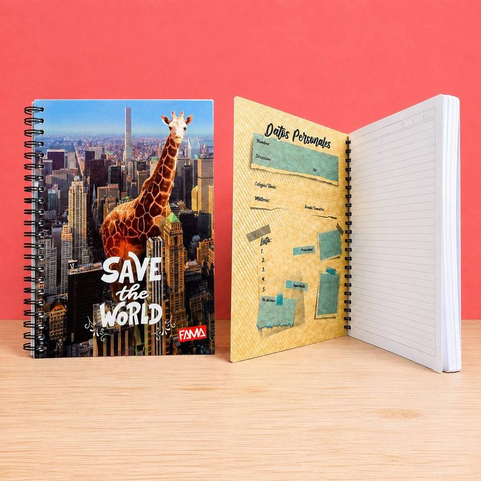 Libreta 6 Materias Fama