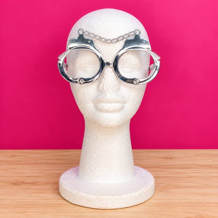 Lentes Metalizado - Forma de Esposas