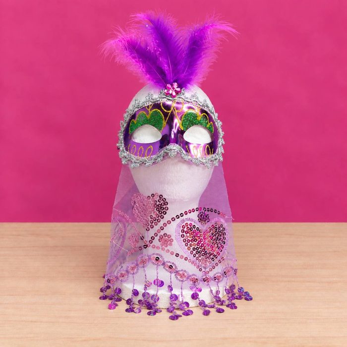 Antifaz Gitano Morado