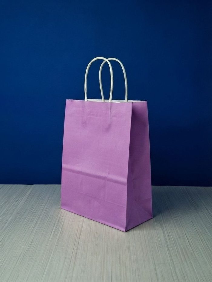 Bolsa Kraft Mediana - Lila
