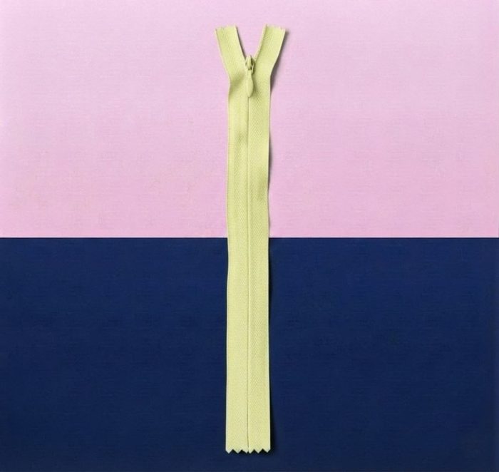 Cierre Invisible 40cm Amarillo