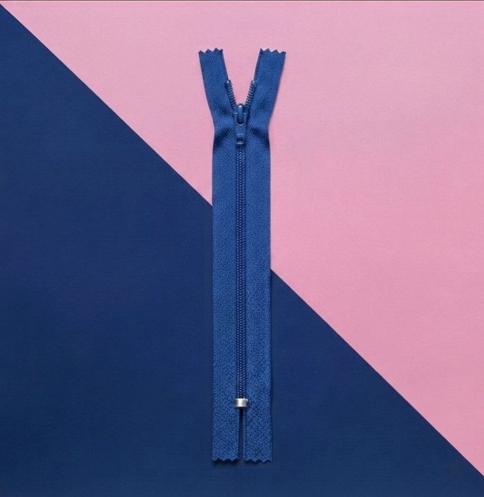 Cierre Plastico 20cm Azul Royal