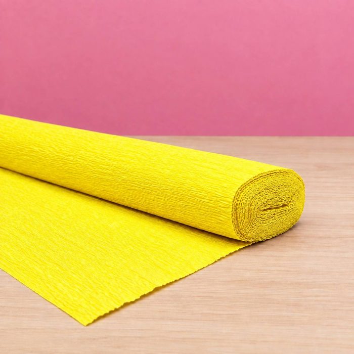 Papel Crespon Pointer 50cmx2mts Pointer - Amarillo