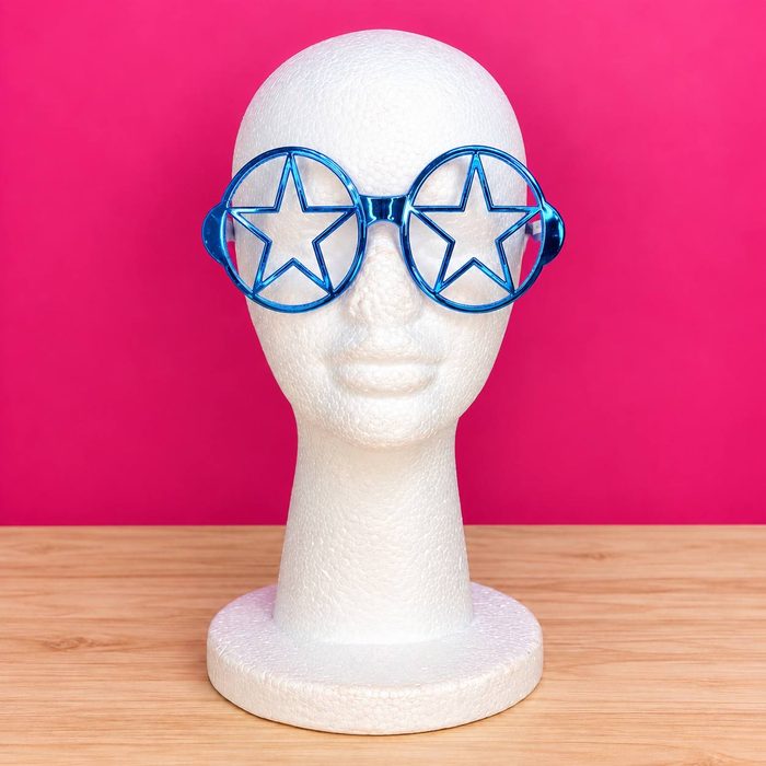 Lentes Metalizado -  Redondos con Estrella