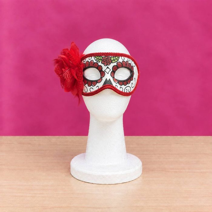 Mascara Catrina Roja - A10062
