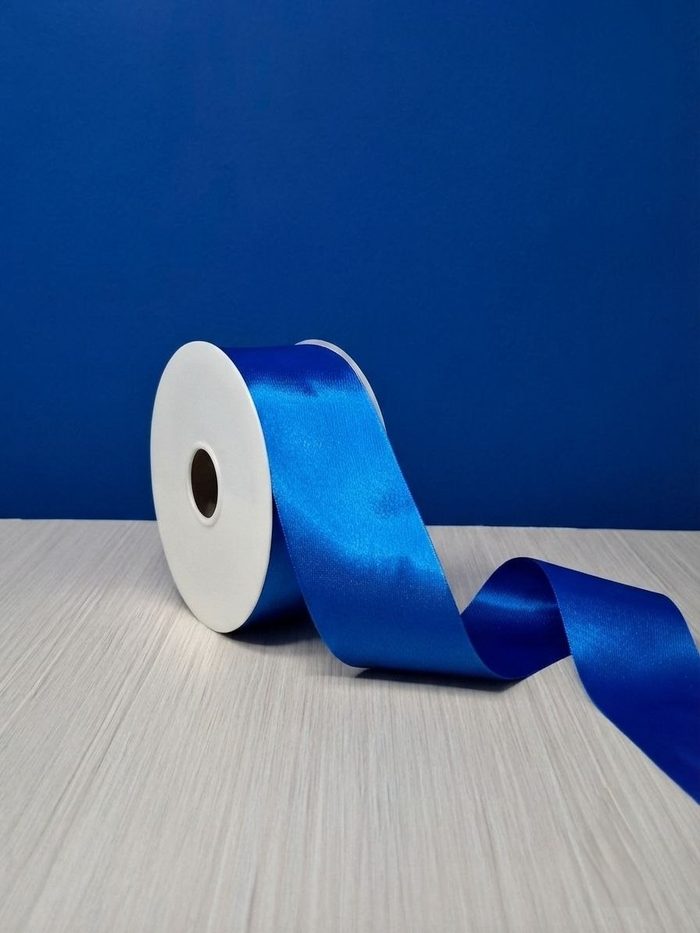 Cinta Raso #12 Azul Royal 025 Rollo 23mts
