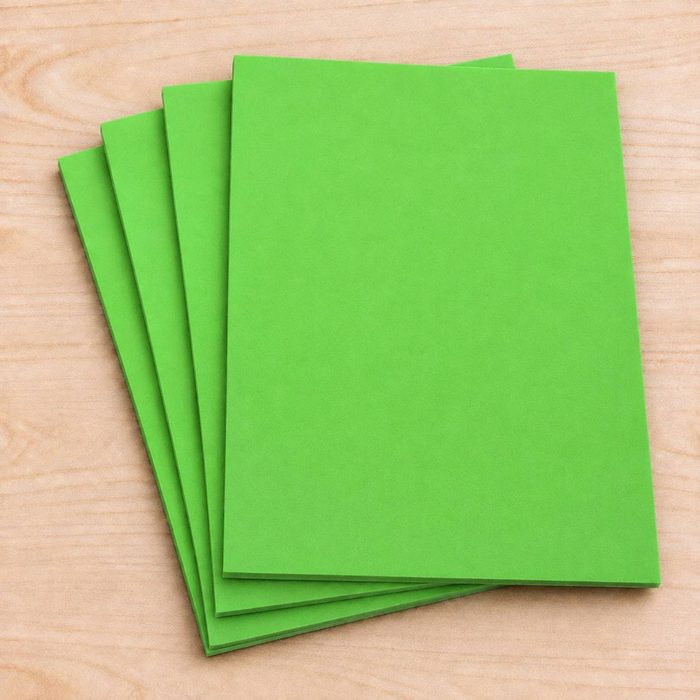 Foami Doble Carta X Und