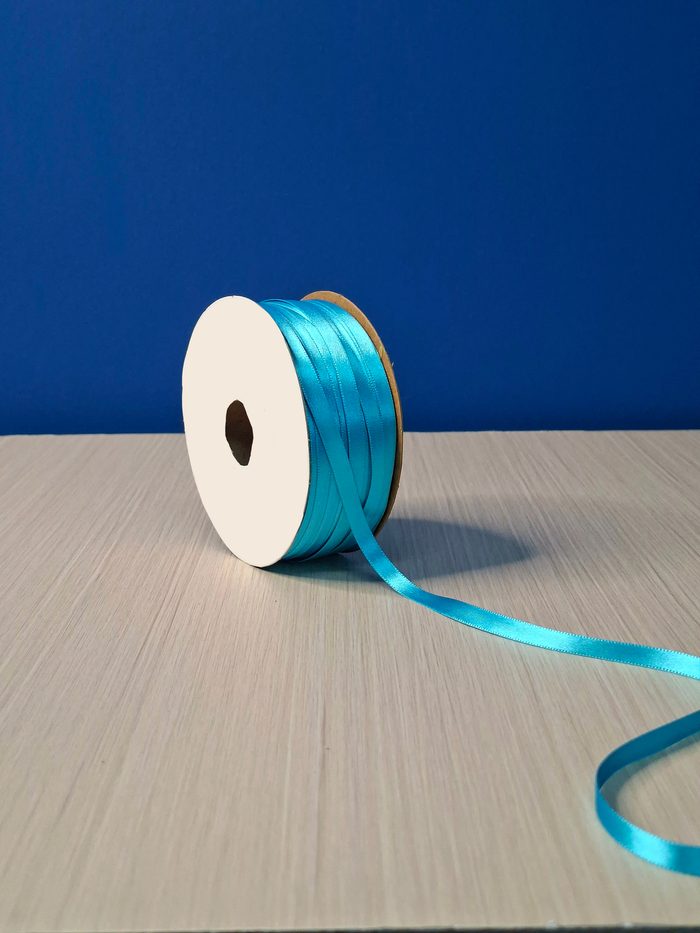 Cinta Raso #1 Azul Electrico 024 Rollo 92mts