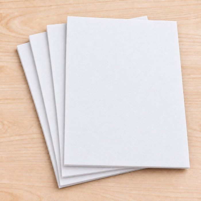 Foami Doble Carta X Und