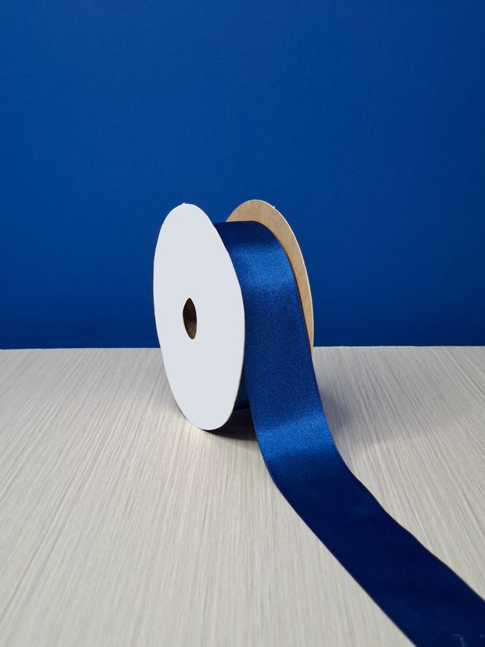Cinta Raso #9 Azul Marino 026 Rollo 23mts