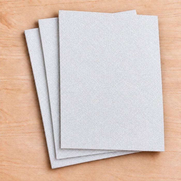 Foami Carta Escarchado X Und