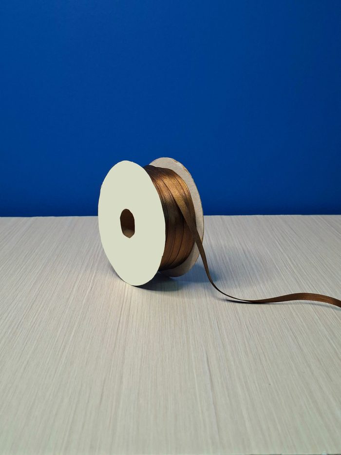 Cinta Raso #1 Marron 052 Rollo 92mts