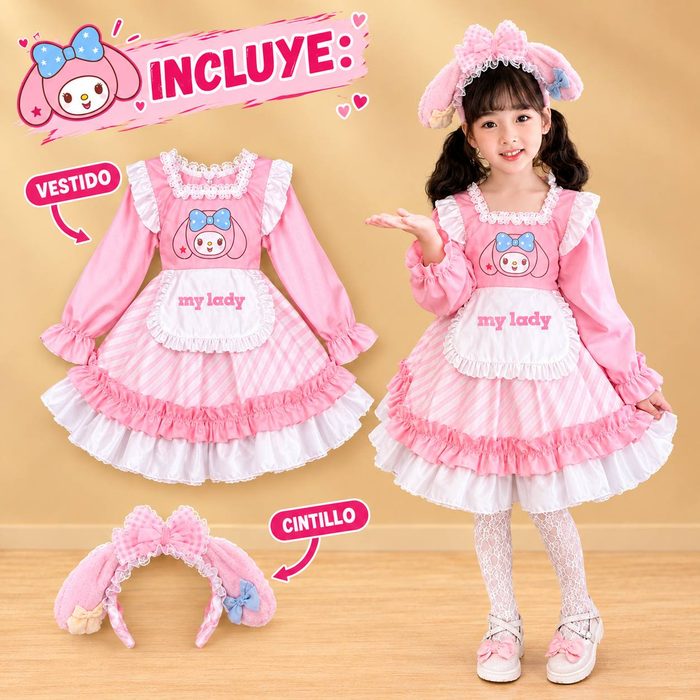 Disfraz My Lady Niña - Talla 6