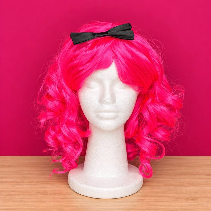 Peluca - Lalalupy Rosado Fluorescente