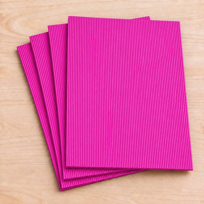 Foami Texturizado Magenta - Rayas