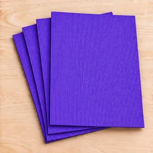 Foami Texturizado Morado - Rayas
