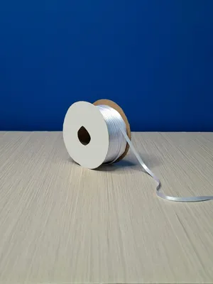 Cinta Raso #0 Blanco 001 Rollo 92mts