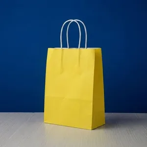 Bolsa Kraft Pequeña - Amarillo